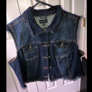 jean vest